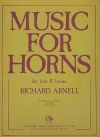 ホルンのための音楽（リチャード・アーネル）　(ホルン四重奏)【Music for Horns】