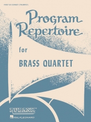 金管四重奏の為のプログラム・レパートリー（コルネット/トランペット）(金管四重奏)【Program Repertoire for Brass Quartet】