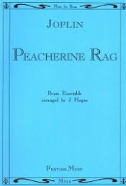 ピーチェリン・ラグ（スコット・ジョプリン）(金管六重奏)【Peacherine Rag for Brass Ensemble】