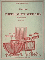打楽器四重奏の為の 3つのダンス・スケッチ　 (打楽器四重奏)【Three Dance Sketches for Percussion Quartet】