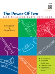 易しいジャズ・デュエット12曲集 (トロンボーンニ重奏)【The Power Of Two】