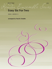 2本のための易しいクラシック6曲集　(ホルンニ重奏)【Easy Six For Two】