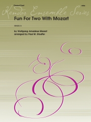 2本の為のモーツァルト (クラリネットニ重奏)【Fun For Two With Mozart】