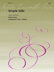 シンプル・ギフト (フランク・J・ハーファティ編曲)　(フルート三重奏)【Simple Gifts】