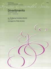 ディヴェルティメント（モーツァルト）  (クラリネット三重奏)【Divertimento - 1st Movement, K.439B】