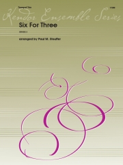 3本の為の6曲　 (トランペット三重奏）【Six For Three】