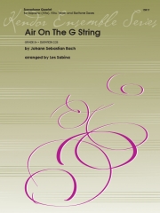 G線上のアリア （バッハ）(サックス四重奏)【Air On The G String】