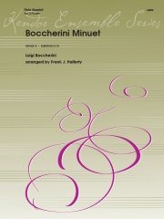 ボッケリーニのメヌエット（ルイジ・ボッケリーニ）　(フルート四重奏)【Boccherini Minuet】