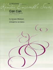 カンカン 『天国と地獄』（地獄のオルフェ）より　(サックス四重奏)【Can Can (from Orpheus In The Underworld)】