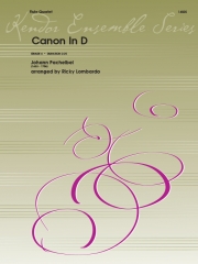 パッヘルベルのカノン (ヨハン・パッヘルベル) 　(フルート四重奏)【Canon In D】