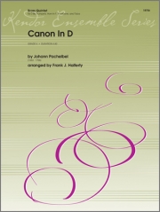 パッヘルベルのカノン（ヨハン・パッヘルベル）(金管五重奏)【Canon In D】