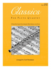 フルート四重奏の為のクラシック曲集（パート譜）(カール・ストロメン編曲) 　(フルート四～五重奏)【Classics For Flute Quartet - opt. Alto Flute】