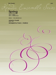 『四季』より「春」 (ヴィヴァルディ)    (フルート四重奏)【Spring (from The Four Seasons)】
