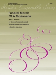 あやつり人形の葬送行進曲  (シャルル・グノー)  (クラリネット四重奏)【Funeral March Of A Marionette】
