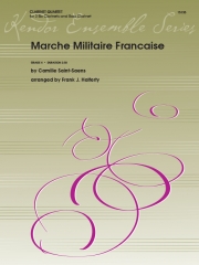 フランス軍隊行進曲  (カミーユ・サン＝サーンス)  (クラリネット四重奏)【Marche Militaire Francaise】