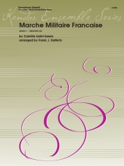 フランス軍隊行進曲  (カミーユ・サン＝サーンス)　(サックス四重奏)【Marche Militaire Francaise】