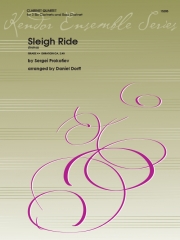 トロイカ「キージェ中尉」より（セルゲイ・プロコフィエフ） (クラリネット四重奏)【Sleigh Ride Troika】