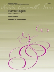 ハバ・ナギラ　(サックス四重奏)【Hava Nagila】