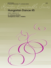 ハンガリー舞曲第5番 (クラリネット七重奏)【Hungarian Dance #5】