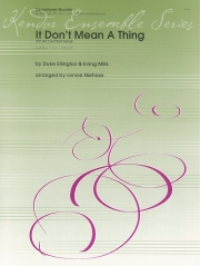 スウィングしなけりゃ意味ないね  (デューク・エリントン)　(サックス四重奏)【It Don't Mean A Thing】