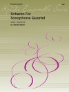 サックス四重奏の為のスケルツォ  (ワーレン・バーカー) 　(サックス四重奏)【Scherzo For Saxophone Quartet】