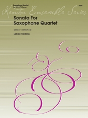 サックス四重奏の為のソナタ  (レニー・ニーハウス) 　(サックス四重奏)【Sonata For Saxophone Quartet】