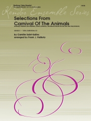 動物の謝肉祭  (カミーユ・サン＝サーンス)（ユーフォニアム&テューバ四重奏)【Selections From Carnival Of The Animals】