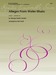 アレグロ「水上の音楽」より (ヘンデル)  (木管五重奏)【Allegro From Water Music 】
