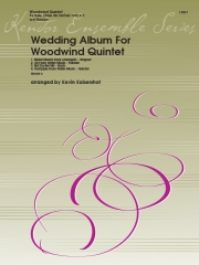 木管五重奏の為のウェディング・アルバム　(木管五重奏)【Wedding Album For Woodwind Trio】