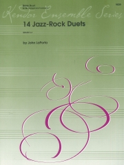 ジャズ・ロック・デュエット・14曲集  (ジョン・ラポルタ) (金管ニ重奏)【14 Jazz-Rock Duets】