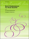 金管四重奏の為のバッハ名曲集（バッハ）(金管四重奏)【Bach Masterpieces For Brass Quartet】