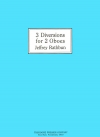 3つのディヴァージョンズ  (ジェフリー・ラスバン) 　(オーボエニ重奏)【3 Diversions】