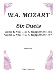 6つの二重奏曲・Op.75 (モーツァルト)  (フルートニ重奏)【Six Duets, Opus 75】