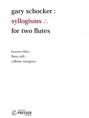 三段論法 (ゲイリー・ショッカー)   (フルートニ重奏)【Syllogisms】
