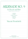 セレナーデ・No.9・Op.71 (ヴィンセント・パーシケッティ)   (フルートニ重奏)【Serenade No. 9, Opus 71】