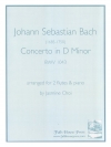 協奏曲・ニ短調・BWV 1043 (バッハ)  (フルートニ重奏＋ピアノ)【Concerto In D Minor, BWV 1043】
