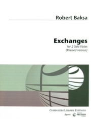Exchanges (ロバート・バクサ)   (フルートニ重奏)【Exchanges】