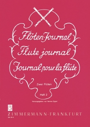 Flute Journal Heft 2  (フランツ・アントン・ホフマイスター他)　 (フルートニ重奏)【Flute Journal Heft 2】