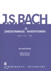 2声のインヴェンション・BWV 772-786, BWV 772-786 (バッハ)  (フルートニ重奏)【15 Two-Part Inventions BWV 772-786, BWV 772-786】