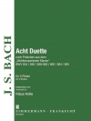 8 Duets on Preludes BWV 854, 856, 858, 859, 860,   (フルートニ重奏)【8 Duets on Preludes BWV 854, 856, 858, 859, 860, 862, 864,】