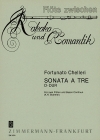 Sonata a tre in D major (フォルトゥナート・ケッレーリ)   (フルートニ重奏＋ピアノ)【Sonata a tre in D major】