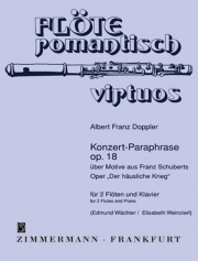 Concerto Paraphrase on Motifs from Franz Schubert  (フルートニ重奏)【Concerto Paraphrase on Motifs from Franz Schubert's Opera】