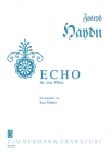 エコー (ハイドン)　 (フルートニ重奏)【Echo （Arie aus dem Oratorium Sancta Ferma）】