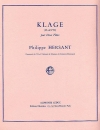 Klage (フィリップ・エルサン)  (フルートニ重奏)