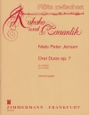 3つの二重奏曲・Op.7 (ニルス・ペーター・イェンセン)   (フルートニ重奏)【Three Duets op. 7】