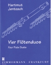 4つの二重奏曲 (ハルトムート・イェンチ)  (フルートニ重奏)【Four Flute Duets】