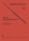 Forty Progressive Duets op. 55 Heft 1  (エルネスト・ケーラ) (フルートニ重奏)【Forty Progressive Duets op. 55 Heft 1 No. 6 D major】