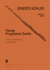 Forty Progressive Duets op. 55 Heft 2 (エルネスト・ケーラ)  (フルートニ重奏)【Forty progressive duets op. 55 Heft 2 No. 7 A major】