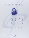 3つの二重奏曲・Op.80 (フリードリヒ・クーラウ)   (フルートニ重奏)【3 Duos, Op.80】
