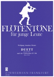 Duet on the violin sonata KV 304 (モーツァルト)  (フルートニ重奏)【Duet on the violin sonata KV 304】